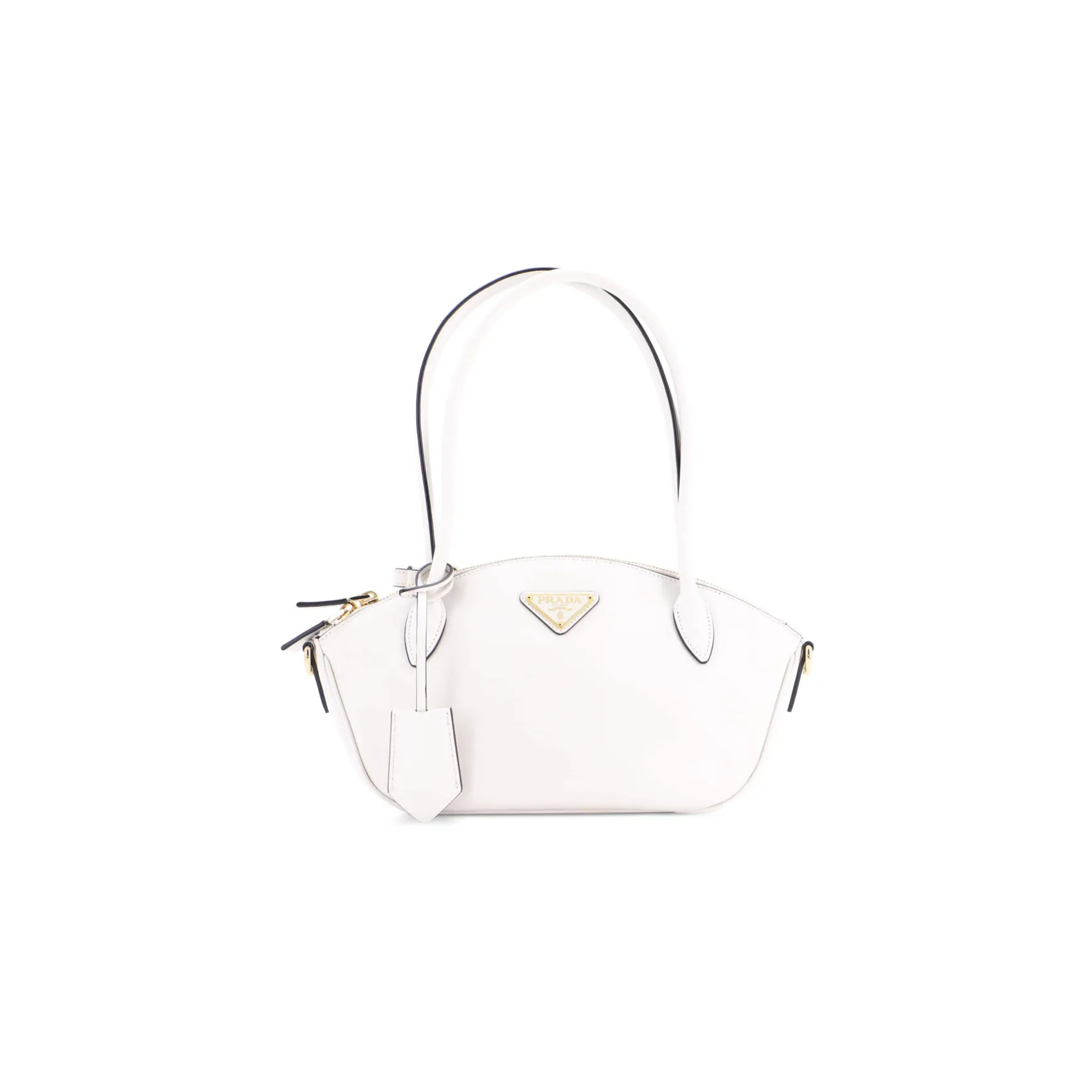 PRADA SMALL LEATHER HANDBAG 1BA427 (26*17*9cm) 